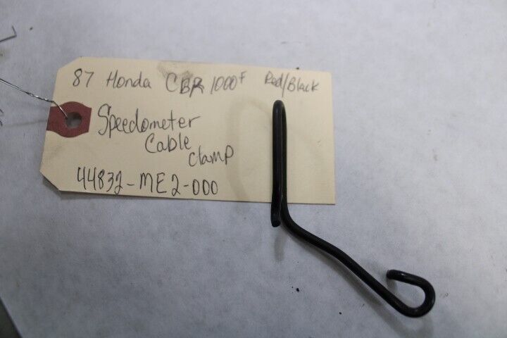Speedometer Cable Clamp 44832-ME2-000 1987 Honda CBR1000F Hurricane