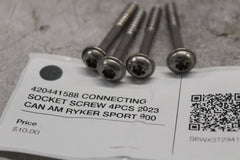 420441588 CONNECTING SOCKET SCREW 4PCS 2023 CAN AM RYKER SPORT 900 ACE