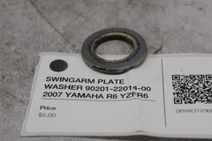 SWINGARM PLATE WASHER 90201-22014-00  2007 YAMAHA R6 YZFR6