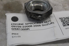 ENGINE SPROCKET NUT 09159-22008 2008 SUZUKI GSX1300R