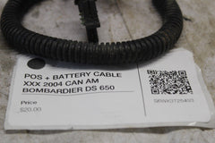 POS + BATTERY CABLE XXX 2004 CAN AM BOMBARDIER DS 650