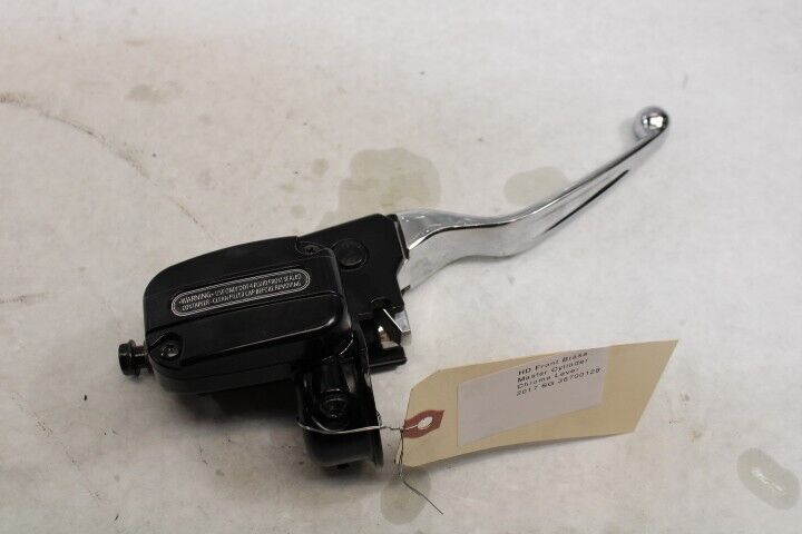 OEM Harley Davidson Front Brake Master Cylinder Chrome Lever 2017 Streetglide