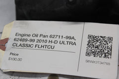 Engine Oil Pan 62711-99A, 62489-99 2010 H-D ULTRA CLASSIC FLHTCU