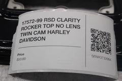 17572-99 RSD CLARITY ROCKER TOP NO LENS TWIN CAM HARLEY DAVIDSON