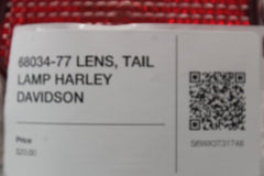 68034-77 LENS, TAIL LAMP HARLEY DAVIDSON