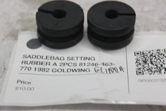 SADDLEBAG SETTING RUBBER A 2PCS 81246-463-770 1982 GOLDWING GL1100A