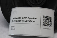 76000096 5.25" Speaker 2ohm Harley Davidson