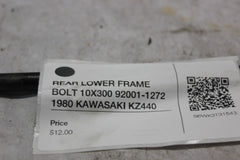 REAR LOWER FRAME BOLT 10X300 92001-1272 1980 KAWASAKI KZ440