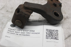 FRONT LEFT STEP ARM 50625-MA1-000 1982 HONDA GL500I SILVERWING