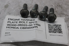 ENGINE HANGER PLATE BOLT 4PCS 96300-08025-00 1998 HONDA CBR900RR