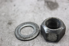 Front Axle Nut & Washer 7813A, 6594 2010 H-D ULTRA CLASSIC FLHTCU