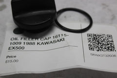 OIL FILLER CAP 16115-1009 1988 KAWASAKI EX500