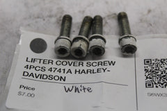 LIFTER COVER SCREW 4PCS 4741A HARLEY-DAVIDSON