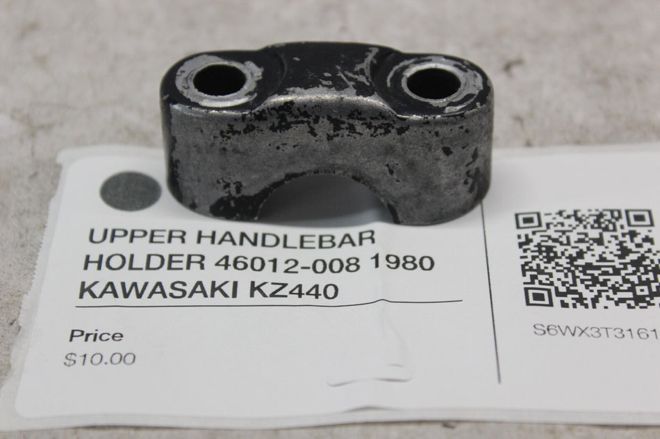 UPPER HANDLEBAR HOLDER 46012-008 1980 KAWASAKI KZ440