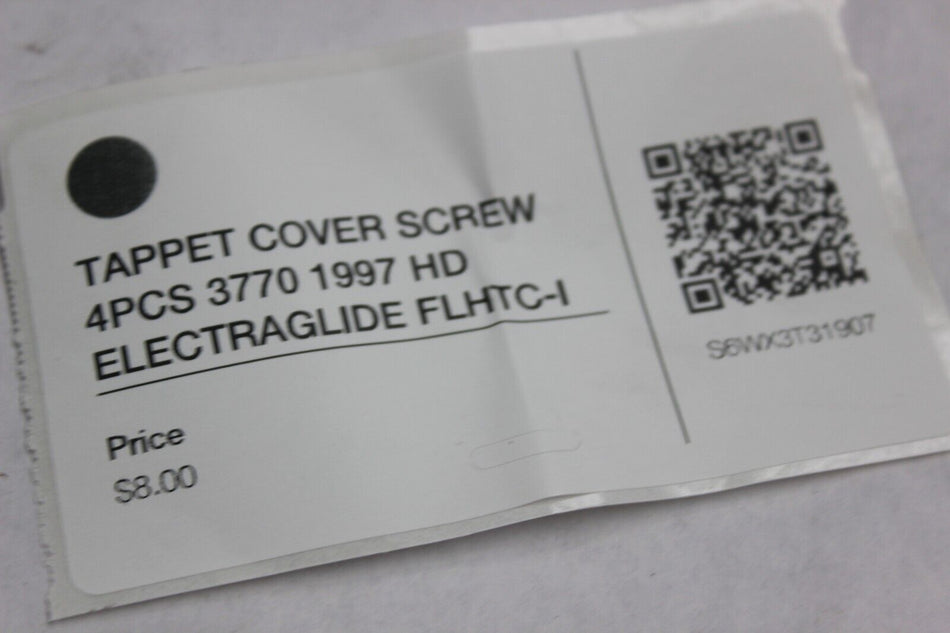 TAPPET COVER SCREW 4PCS 3770 1997 HD ELECTRAGLIDE FLHTC-I