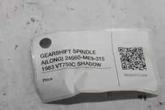 GEARSHIFT SPINDLE A (LONG) 24660-ME9-315 1983 VT750C SHADOW