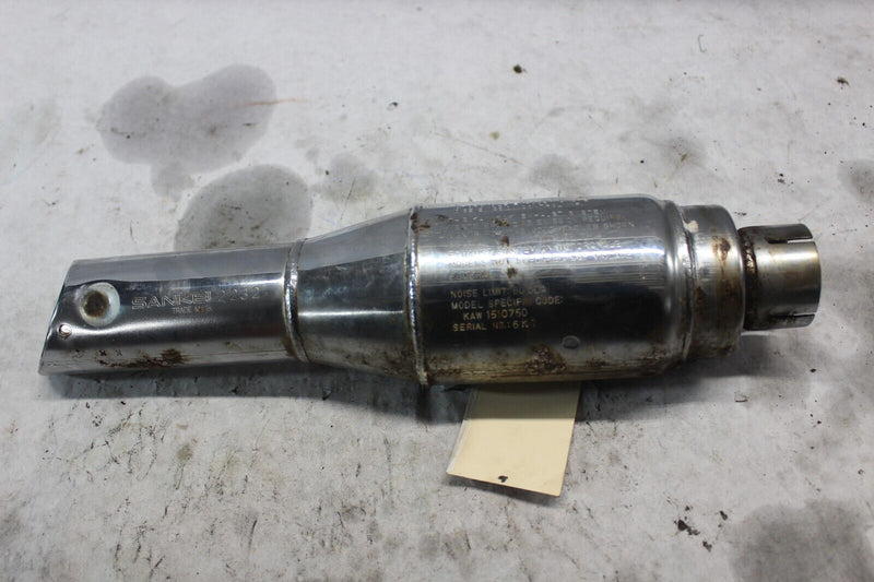 18002-1702 RIGHT EXHAUST MUFFLER 1987 KAWASAKI VULCAN 750