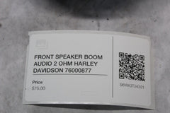 FRONT SPEAKER BOOM AUDIO 2 OHM HARLEY DAVIDSON 76000877