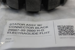 STATOR ASSY W/ CONNECTOR BLACK 29987-99 2000 H-D ELECTRAGLIDE FLHT