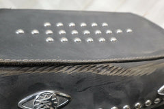 Harley Davidson Saddlebag LEFT Leather Studded 709101