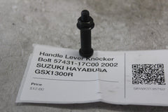 Handle Lever Knocker Bolt 57431-17C00 2002 SUZUKI HAYABUSA GSX1300R
