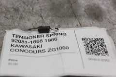 TENSIONER SPRING 92081-1668 1986 KAWASAKI CONCOURS ZG1000