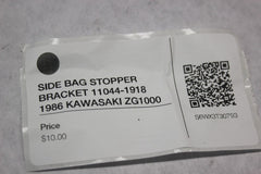 SIDE BAG STOPPER BRACKET 11044-1918 1986 KAWASAKI ZG1000