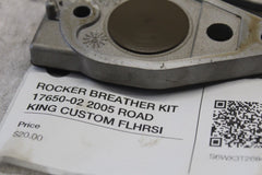 ROCKER BREATHER KIT 17650-02 2005 ROAD KING CUSTOM FLHRSI