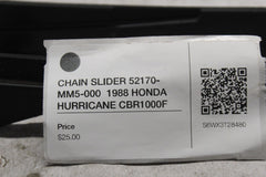 CHAIN SLIDER 52170-MM5-000  1988 HONDA HURRICANE CBR1000F