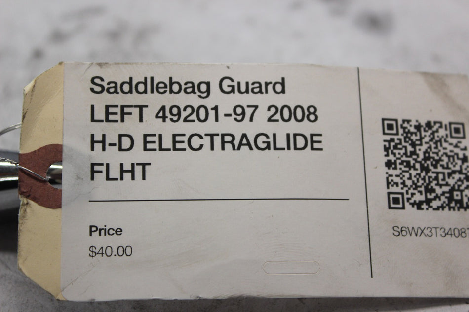 Saddlebag Guard LEFT 49201-97 2008 H-D ELECTRAGLIDE FLHT