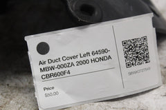 Air Duct Cover Left 64590-MBW-000ZA 2000 HONDA CBR600F4