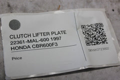 CLUTCH LIFTER PLATE 22361-MAL-600 1997 HONDA CBR600F3