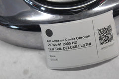 Air Cleaner Cover Chrome 29744-01 2005 HD SOFTAIL DELUXE FLSTNI