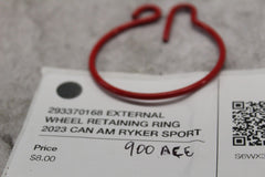 293370168 EXTERNAL WHEEL RETAINING RING 2023 CAN AM RYKER SPORT 900 ACE