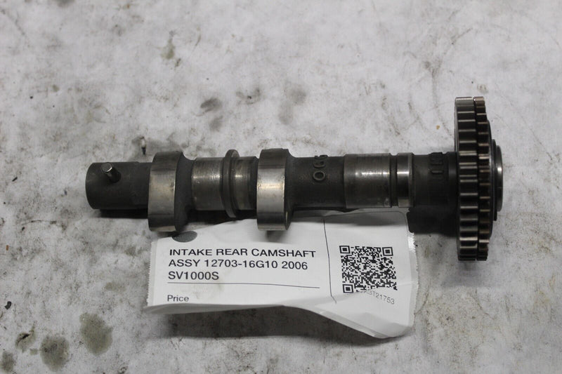 INTAKE REAR CAMSHAFT ASSY 12703-16G10 2006 SV1000S