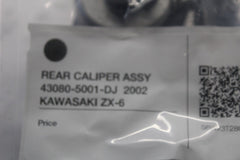 REAR CALIPER ASSY 43080-5001-DJ  2002 KAWASAKI ZX-6