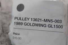 PULLEY 13621-MN5-003 1989 GOLDWING GL1500