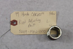 OEM Honda Motorcycle 1999 CBR600F4 Pivot Adjusting Bolt Left 52109-MBW-000