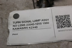 TURN SIGNAL LAMP ASSY NO LENS 23040-1018 1980 KAWASAKI KZ440