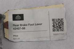 Rear Brake Foot Lever 42407-08 Harley Davidson