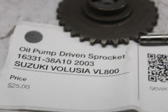 Oil Pump Driven Sprocket 16331-38A10 2003 SUZUKI VOLUSIA VL800