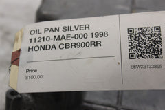 OIL PAN SILVER 11210-MAE-000 1998 HONDA CBR900RR