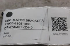 REGULATOR BRACKET A 11036-1105 1980 KAWASAKI KZ440