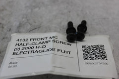 4132 FRONT MC HALF-CLAMP SCREW (2) 2000 H-D ELECTRAGLIDE FLHT