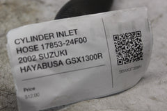 CYLINDER INLET HOSE 17853-24F00 2002 SUZUKI HAYABUSA GSX1300R