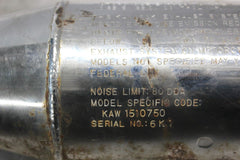 18002-1702 RIGHT EXHAUST MUFFLER 1987 KAWASAKI VULCAN 750
