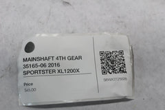 MAINSHAFT 4TH GEAR 35165-06 2016 SPORTSTER XL1200X
