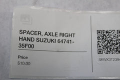 SPACER, AXLE RIGHT HAND SUZUKI 64741-35F00