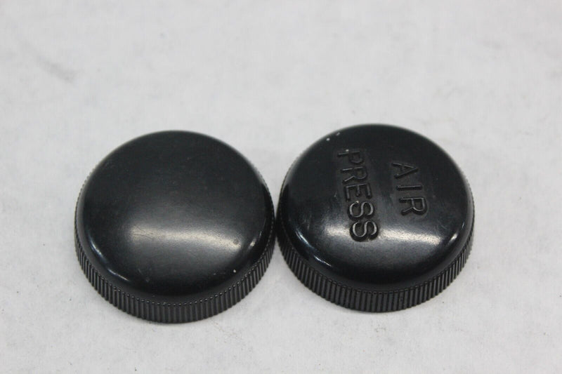 PAIR FORK TOP CAP SEE PHOTOS 11012-1500, 1501 1986 KAWASAKI ZG1000