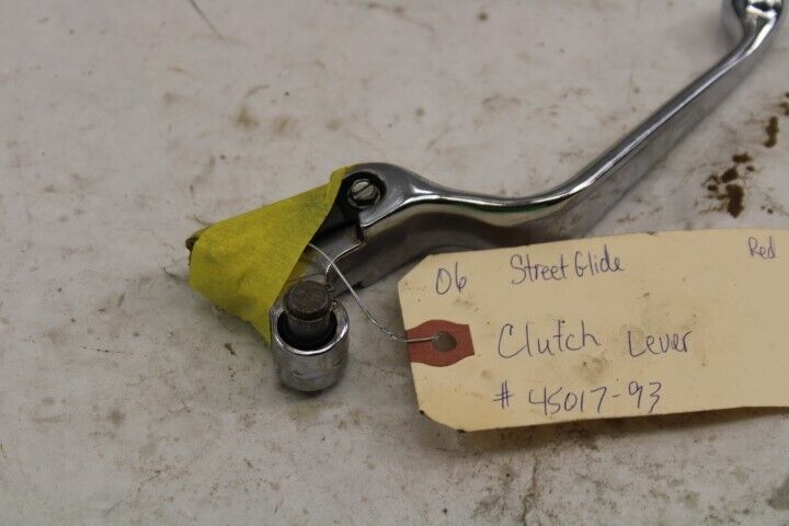 OEM Harley Davidson Clutch Lever Chrome 45017-93 2006 Streetglide Grey